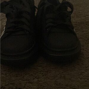 Alexander McQueen Kids Black Sneakers